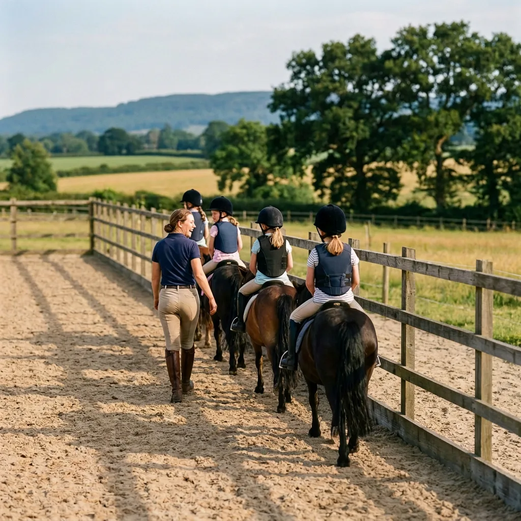 Cours de poney à Massongy, Haute-Savoie